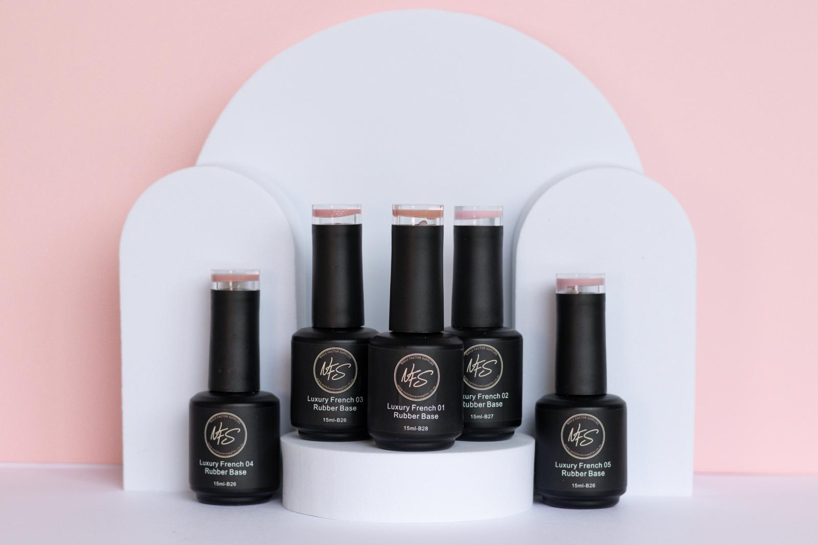 Rubber Base + Builder Gel + E - File package Course - In Person Training Forrest Hill, Auckland - Nails Factor Supplies