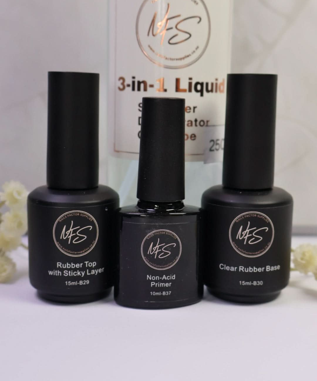 Rubber Base Starter Kit - Nails Factor Supplies