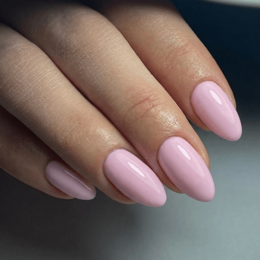 Russian Manicure + Rubber Base Overlay (Medium Natural Nails) - Nails Factor Supplies