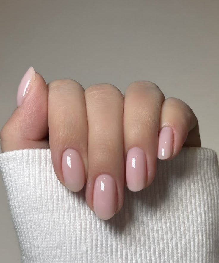 Russian Manicure + Rubber Base Overlay (Short Natural Nails) - Nails Factor Supplies