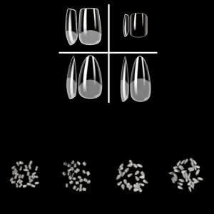 Soft Gel Tip – Short Square Refill (20 Pack) - 12 - Nails Factor Supplies