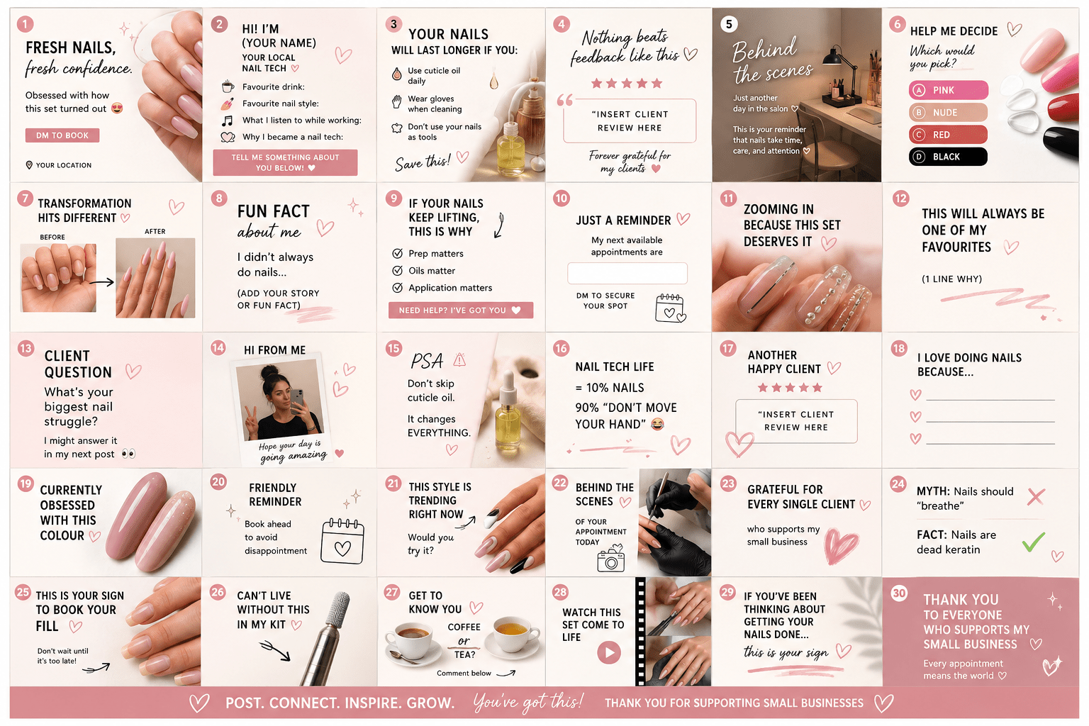 The Content Framework - Nails Factor Supplies