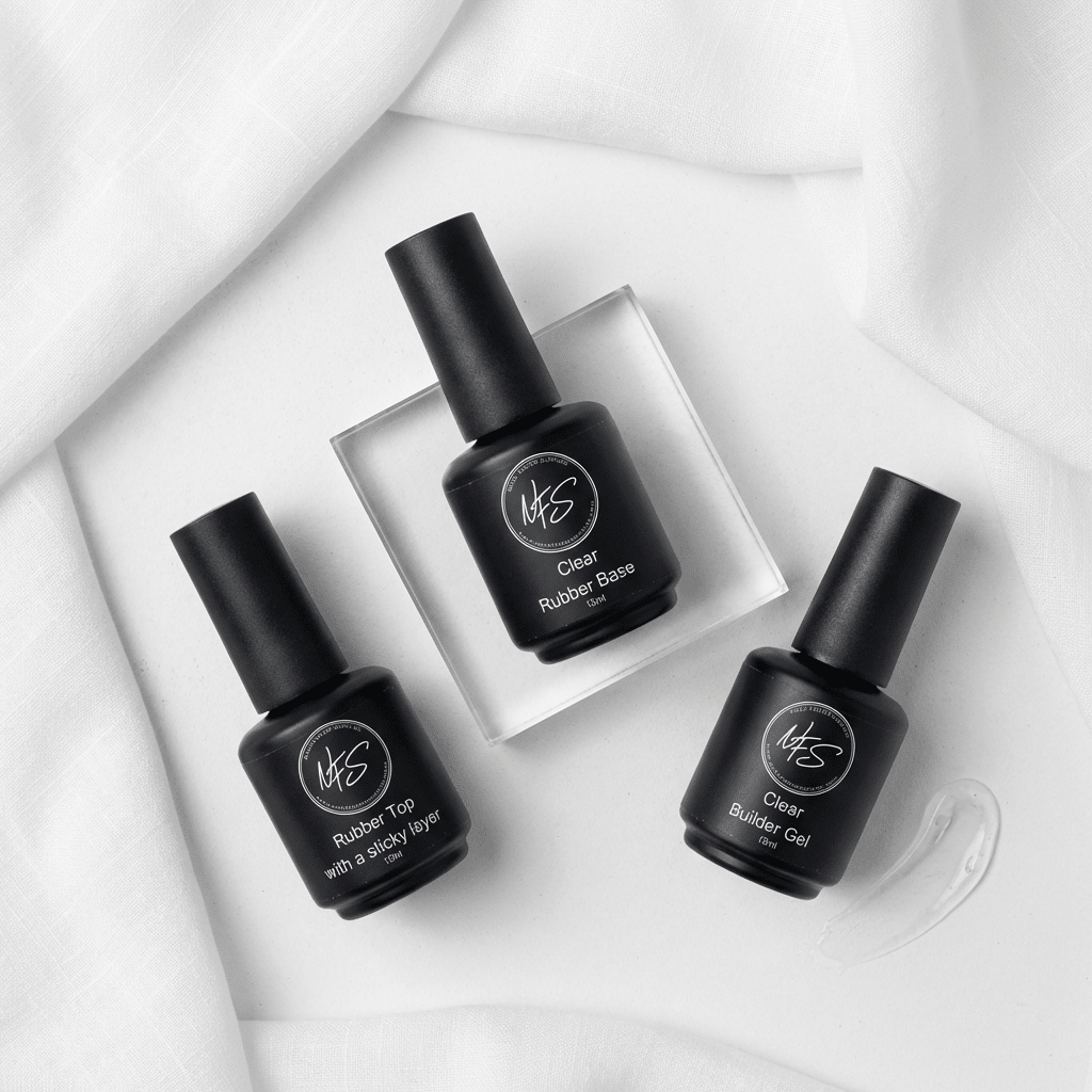 The Salon Money Kit — Rubber Base, Builder Gel & Top Coat Bundle NZ - Nails Factor Supplies