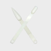 Tip Sticks - 50pcs with bolt - Square - Clear - Nails Factor Supplies