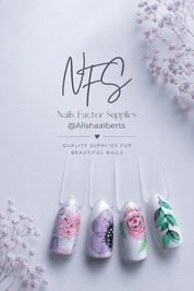Water color Nail Art Online Class - Nails Factor Supplies