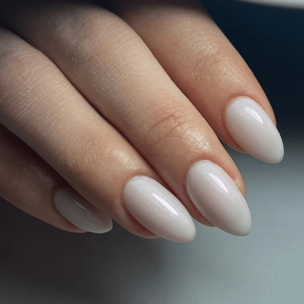 White Soft Silver Shimmer Rubber Base Gel AUS - 15ml | Nails Factor Supplies - Nails Factor Supplies