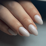 White Soft Silver Shimmer Rubber Base Gel AUS - 15ml | Nails Factor Supplies - Nails Factor Supplies